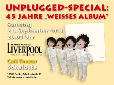 The unplugged Beatles - 45 Jahre Weißes Album mit Frankie Goes To Liverpool